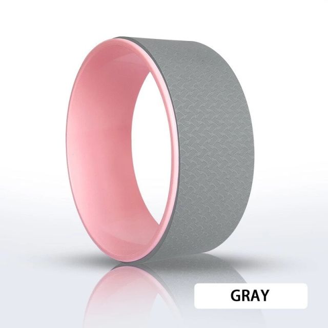 วงล้อเล่นโยคะ Wheel Yoga / สีเทา